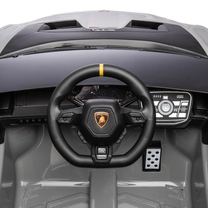 Dual-Drive Electric Ride-On Car with Remote Control, USB, Music, and 360° Spins