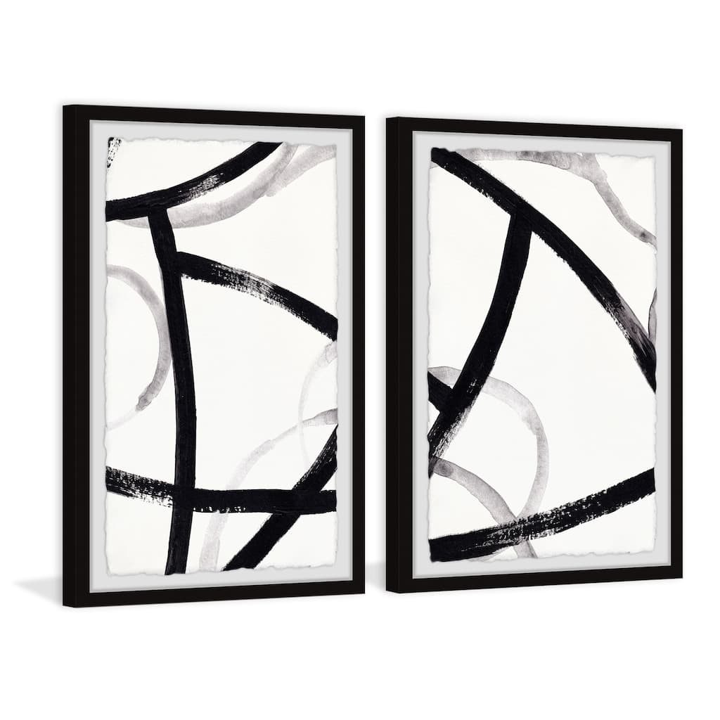 Winding Trails Diptych