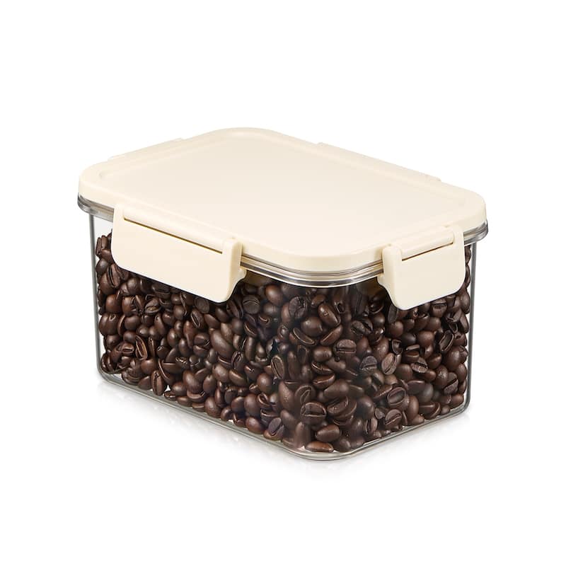 Sorbus Airtight Food Storage Container, Clear Stackable Canister for Pantry, Rice, Pasta, Cereal & Snacks