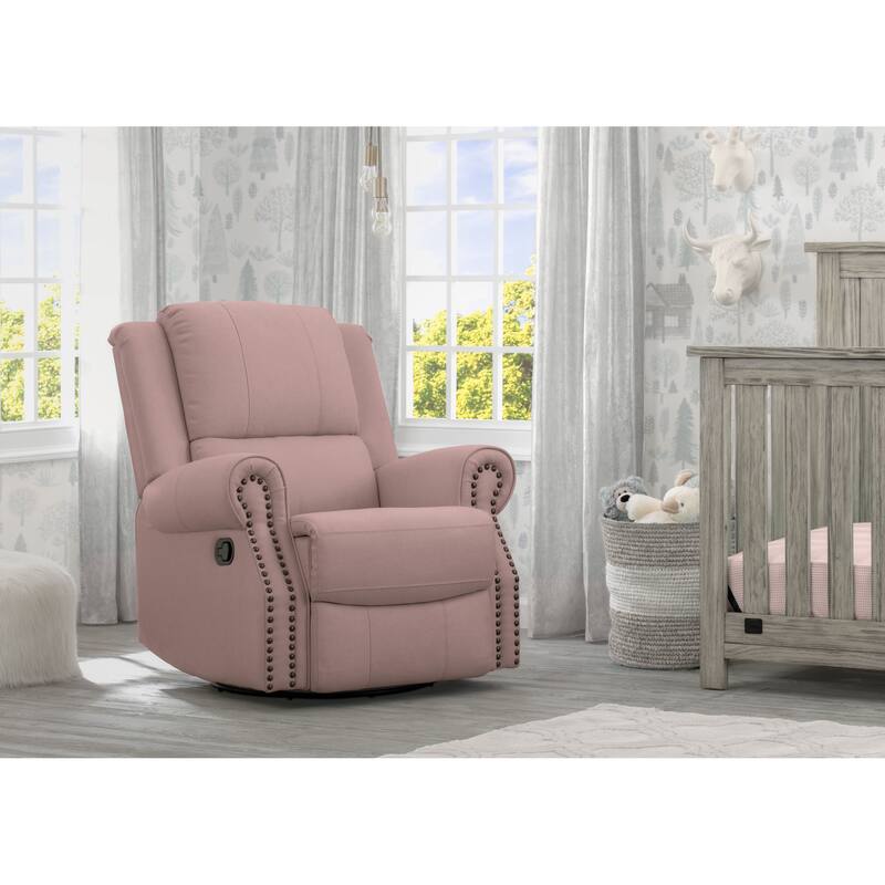 Delta Children Drake Nursery Glider Swivel Recliner
