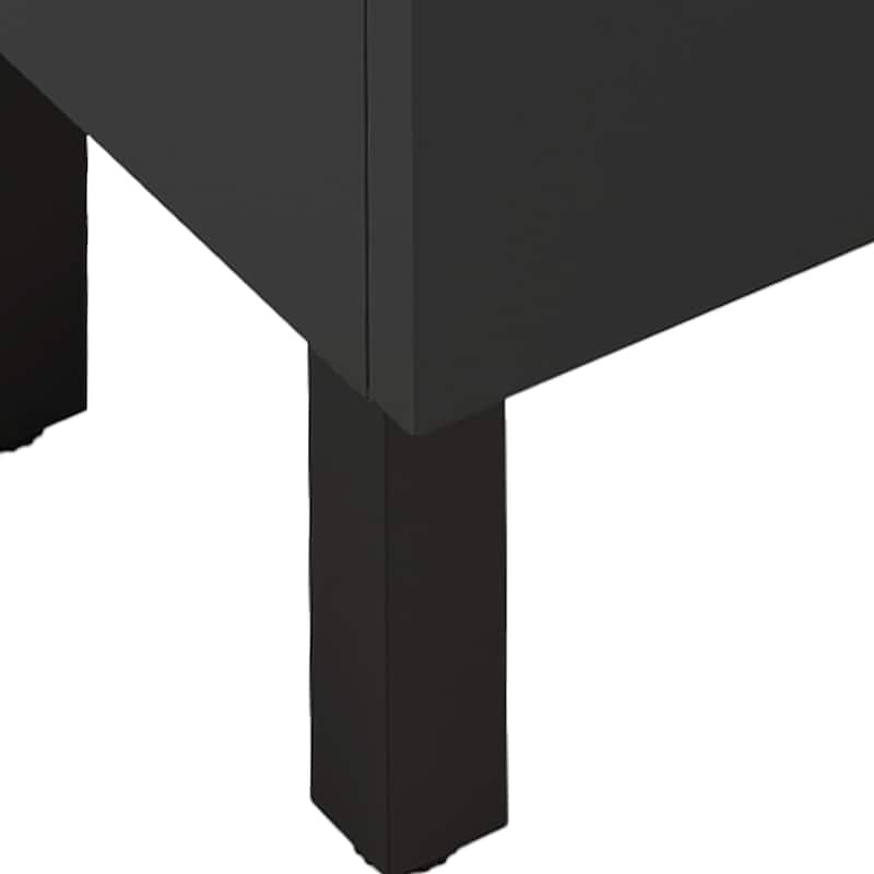 Moasis 15.7 Inch Freestanding Bathroom Vanity with Cabinet Storage and Modern Design