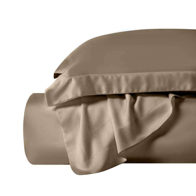 Superior 300 Thread Count Rayon From Bamboo Solid Duvet Cover Set