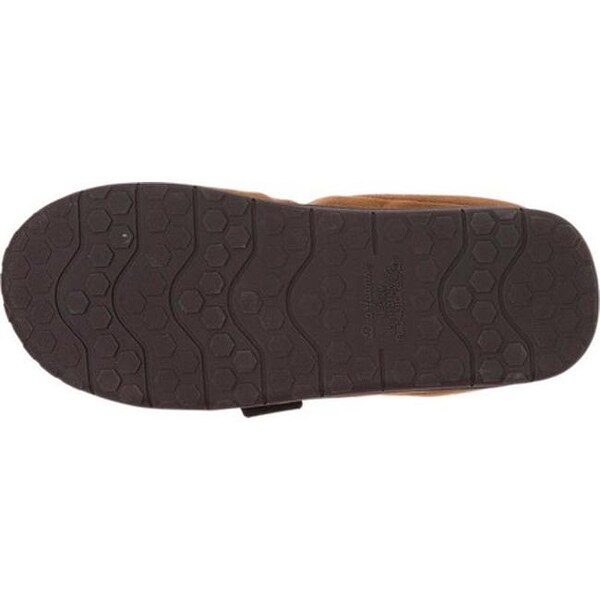 men's dearfoams microfiber clog slippers