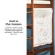 preview thumbnail 6 of 29, Walker Edison Twin Loft Bed with Desk