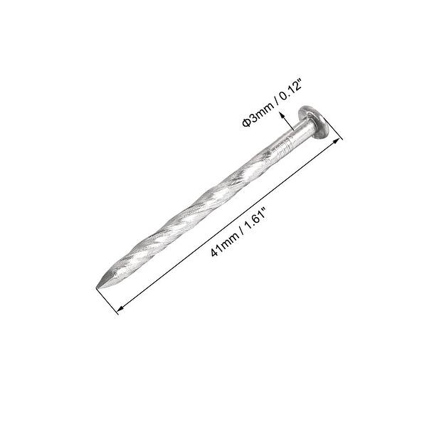 Spiral Deck Nails Stainless Steel Nail Spiral Shank 41mmx3mm(LxD) , 200
