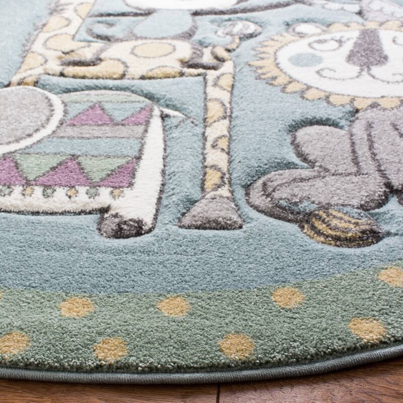 SAFAVIEH Carousel Kids Stojana Animal Rug