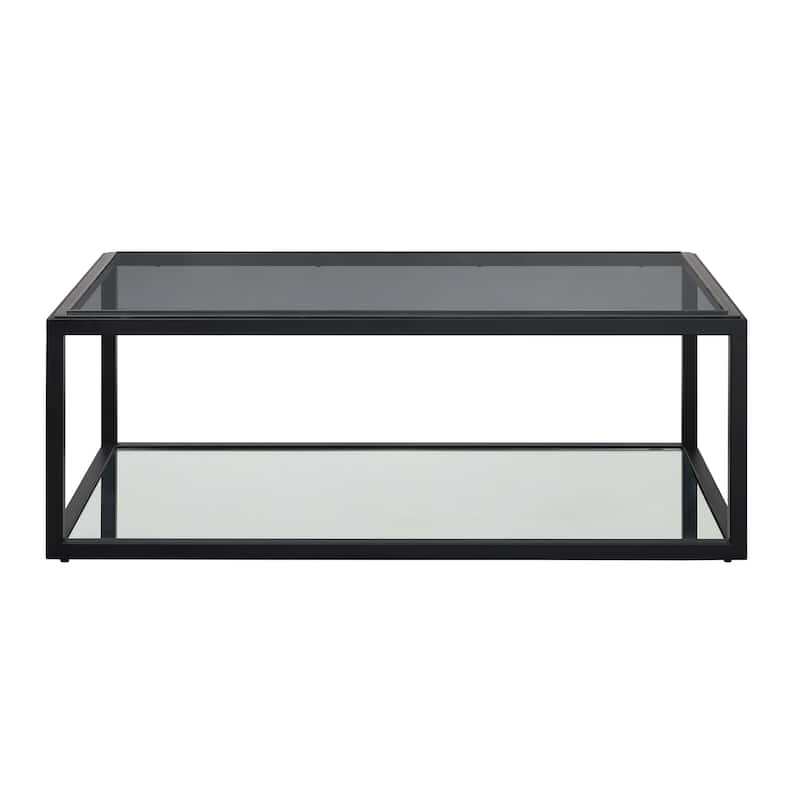 Ellis Smoked Glass Top Coffee Table
