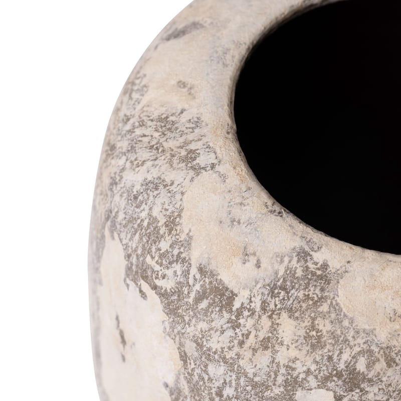 Potty Handmade Ceramic Vase - Distressed Cafe au Lait