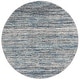 preview thumbnail 4 of 9, SAFAVIEH Galaxy Shalonda Modern Contemporary Rug 5'3" Round - Blue/Grey - Round