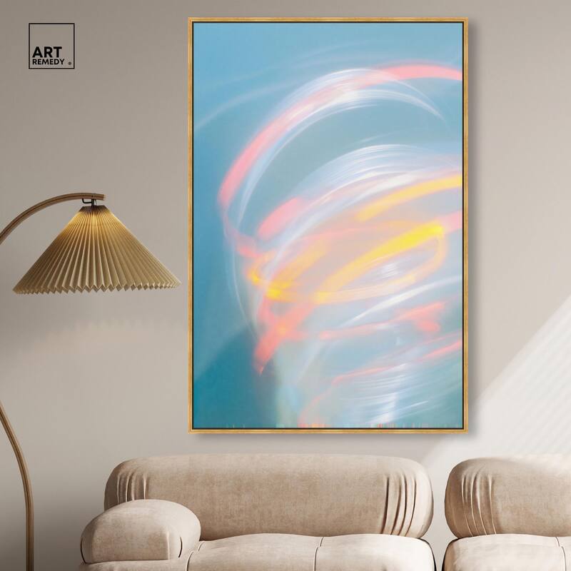 Swirling Light I Canvas by Art Remedy