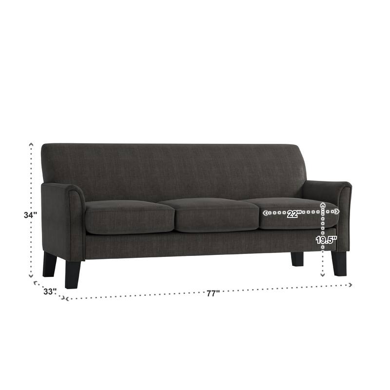 Uptown Modern Sofa by iNSPIRE Q Classic