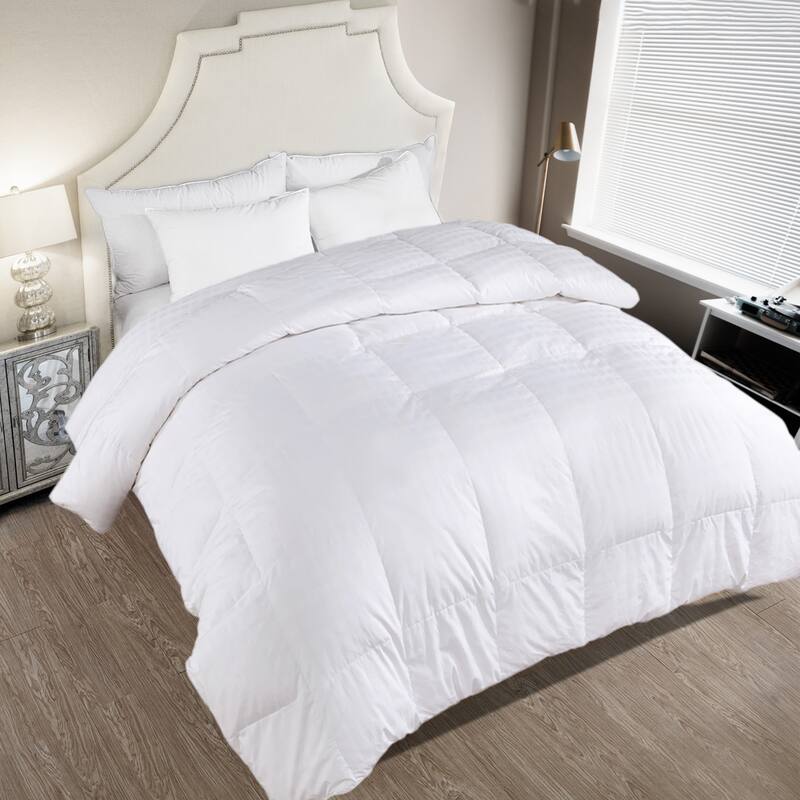 Firefly Ultra Warm White Goose Nano Down and Feather Comforter - King