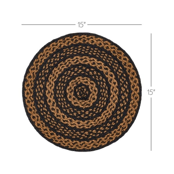 Black & Tan Jute Trivet 15 Bed Bath & Beyond 37808077