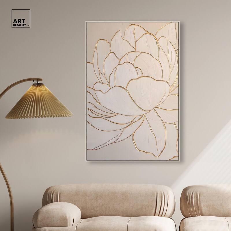 Sculpted Shards II Canvas by Art Remedy