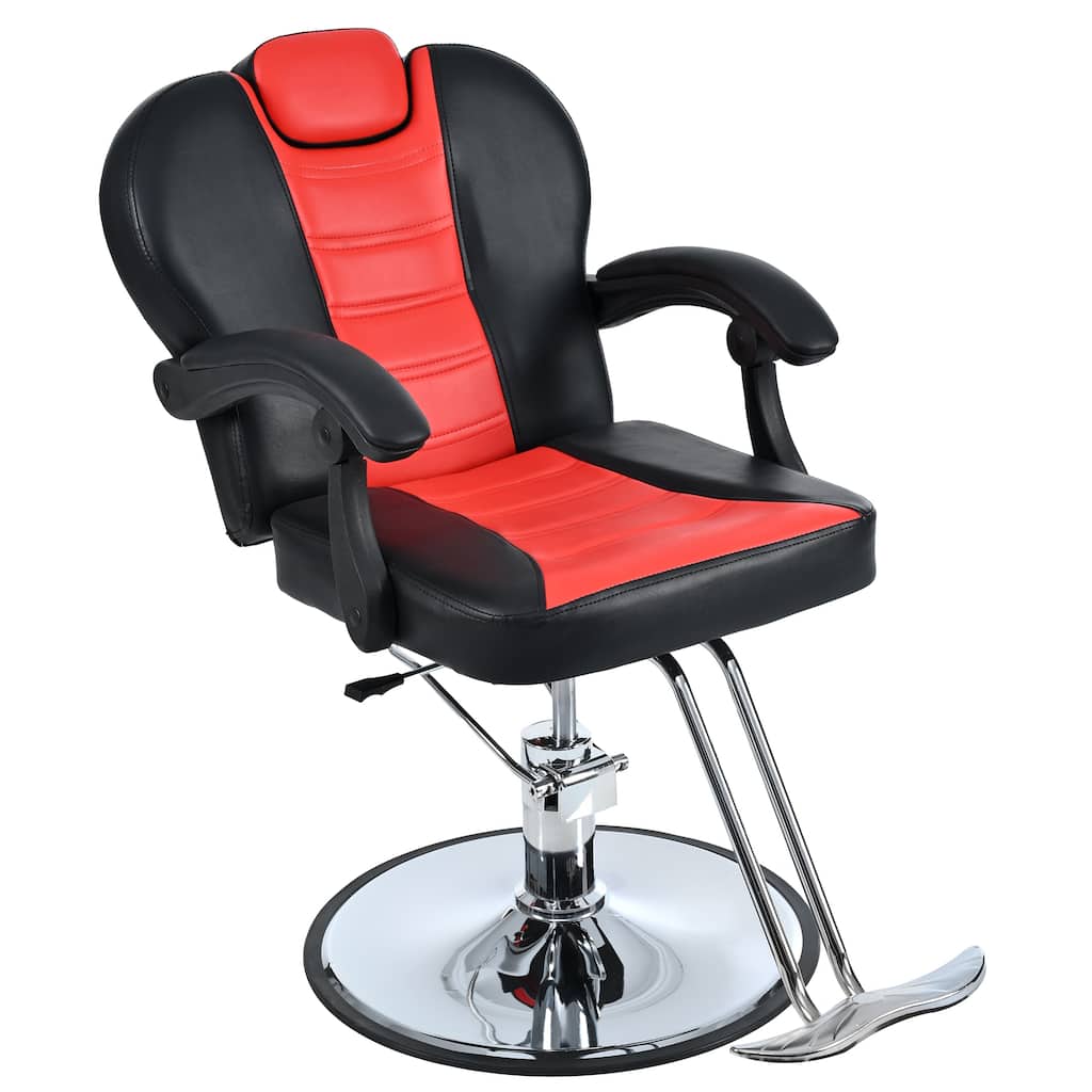 Classic Reclining barber Chair Salon Chair for Hair Stylist