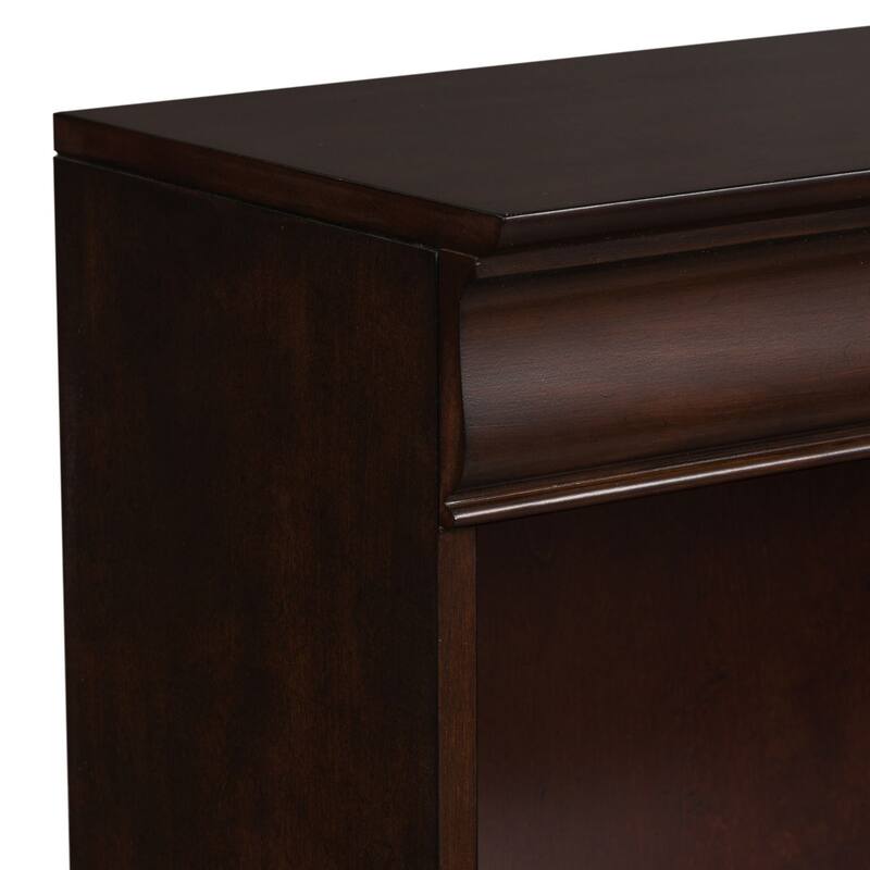 Brayton Manor Cognac Jr Executive 48 Inch Bookcase