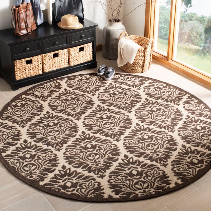 SAFAVIEH Linden Alison Indoor/ Outdoor Waterproof Patio Backyard Rug