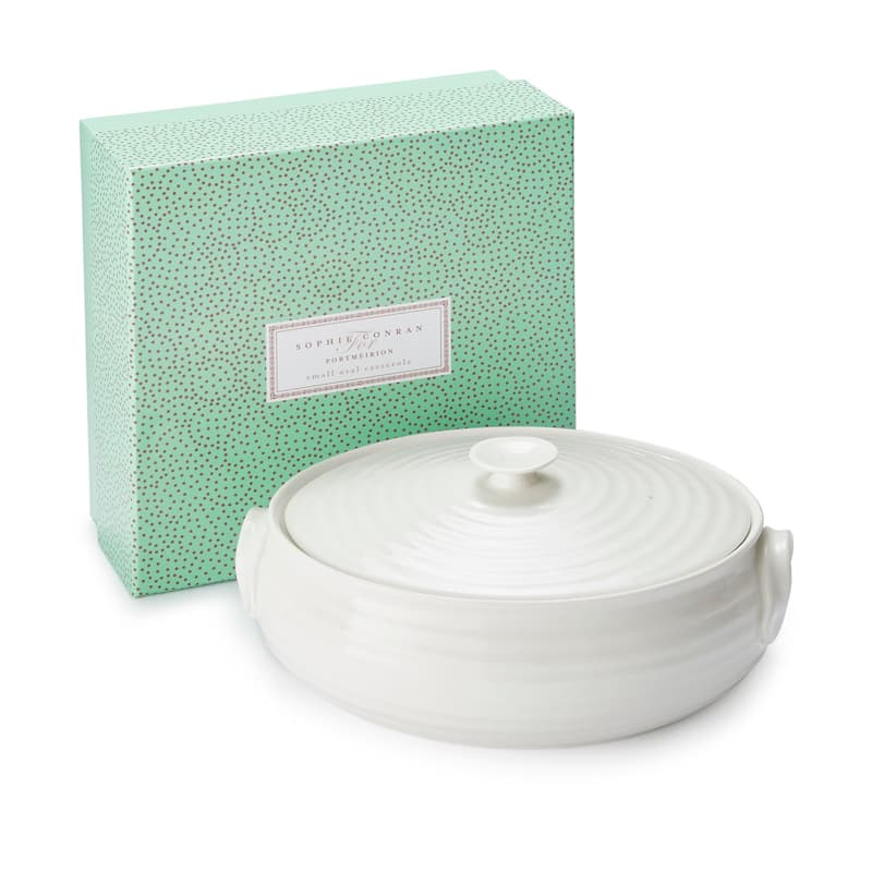 Portmeirion Sophie Conran Small Oval Covered Casserole