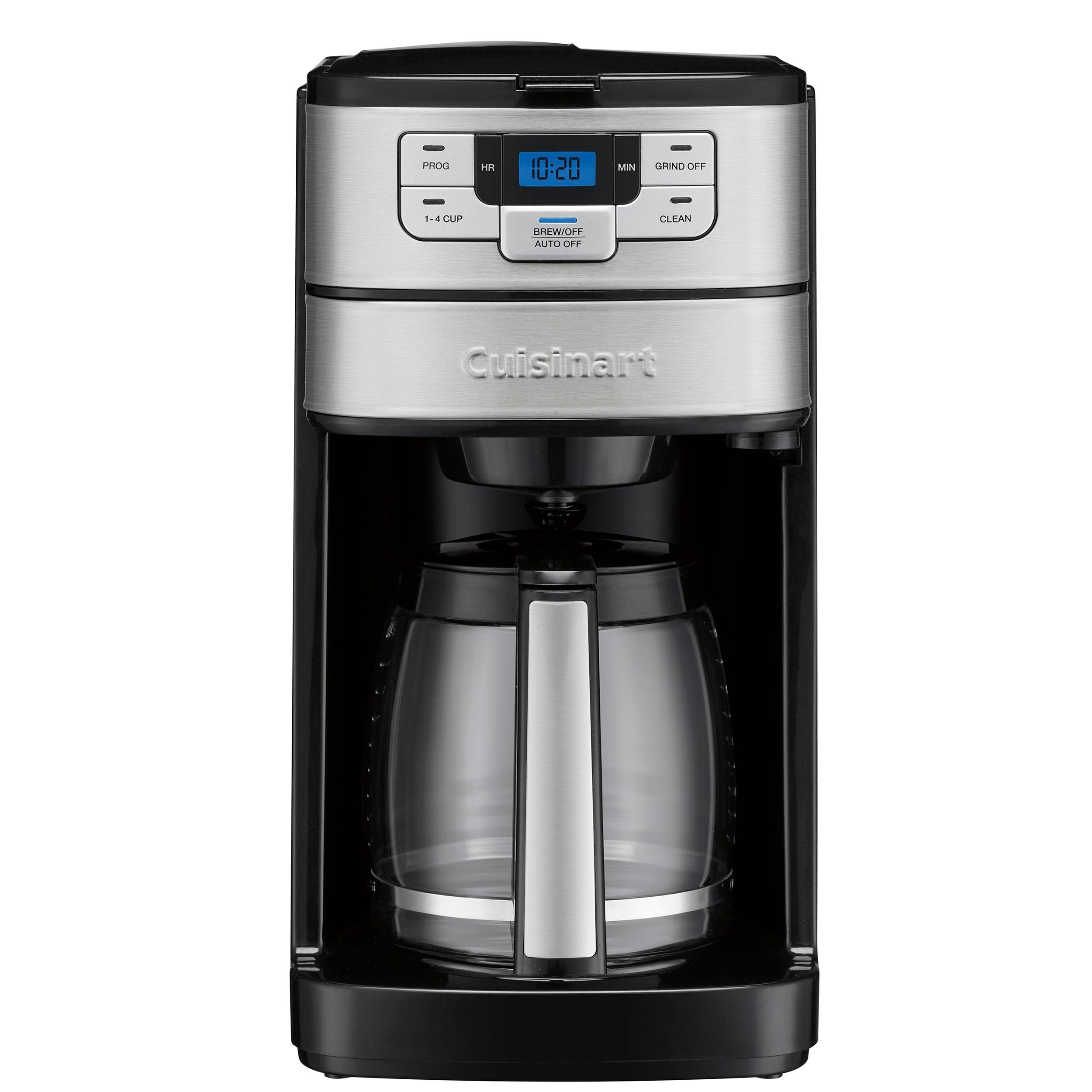 Cuisinart Grind and Brew Single Serve 1-Cup Black Coffee Maker