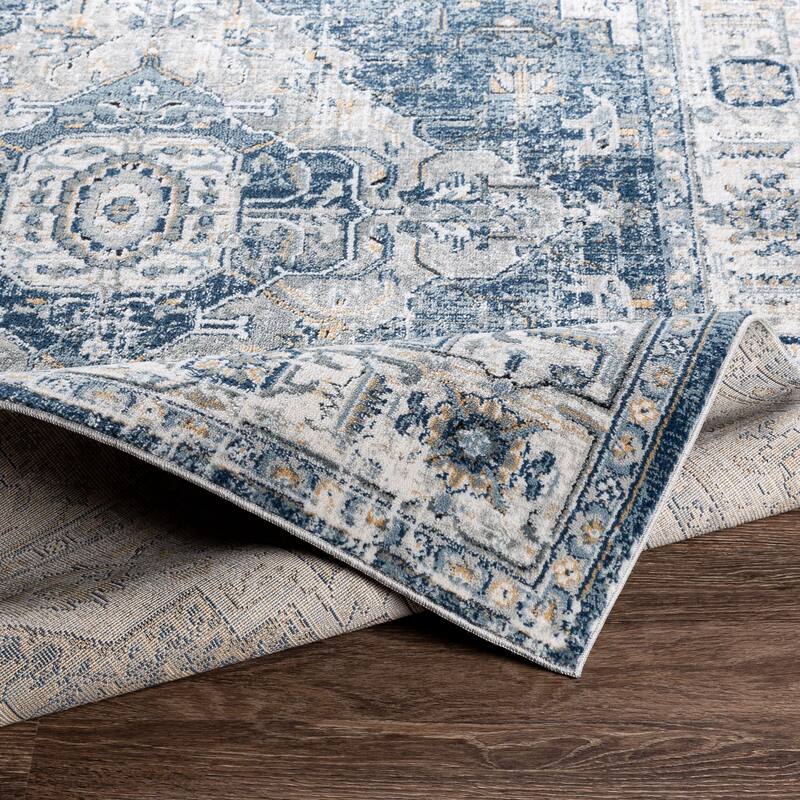Livabliss Jolie Transitional Medallion Area Rug