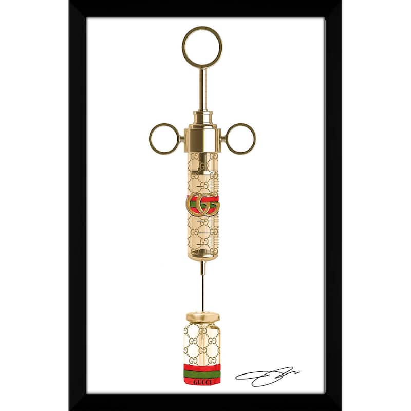 "Shot Of Gucci" by Jodi Print on Acrylic