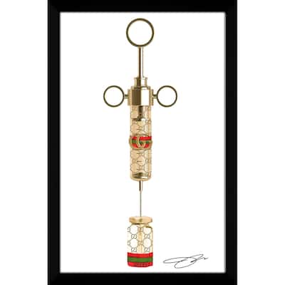 "Shot Of Gucci" by Jodi Print on Acrylic