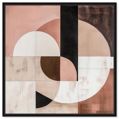Modern Shapes I Canvas by Art Remedy