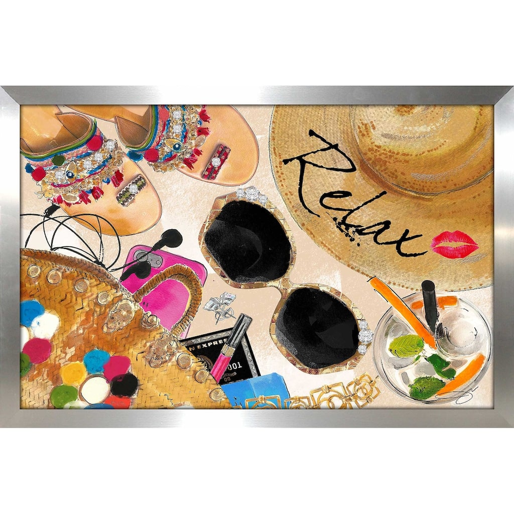 "Her Beach Day" by Jodi Print on Acrylic
