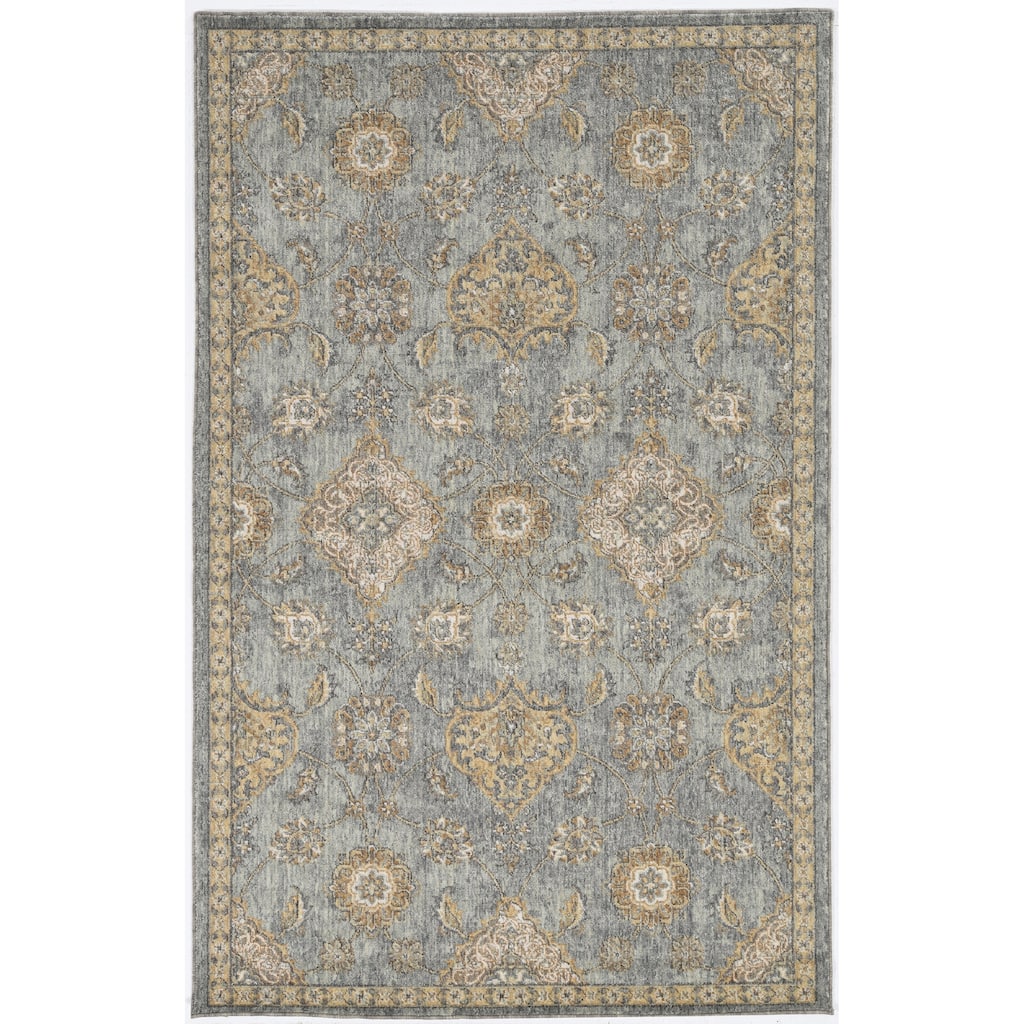 Copper Grove Wool Distressed Traditional Ivory Area Rug
