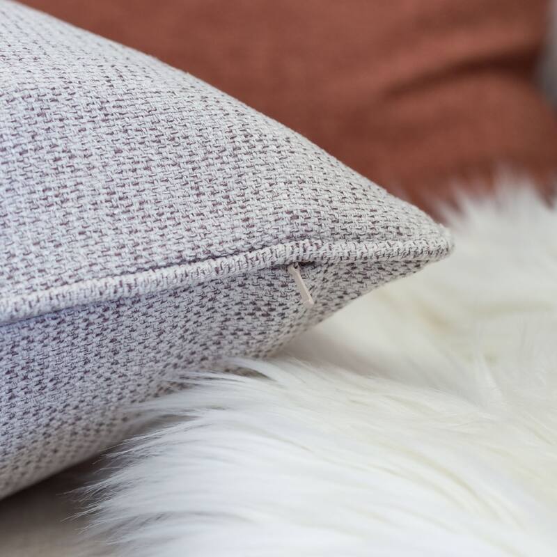 Mimi Chenille 20" Square Decorative Throw Pillow 2PK