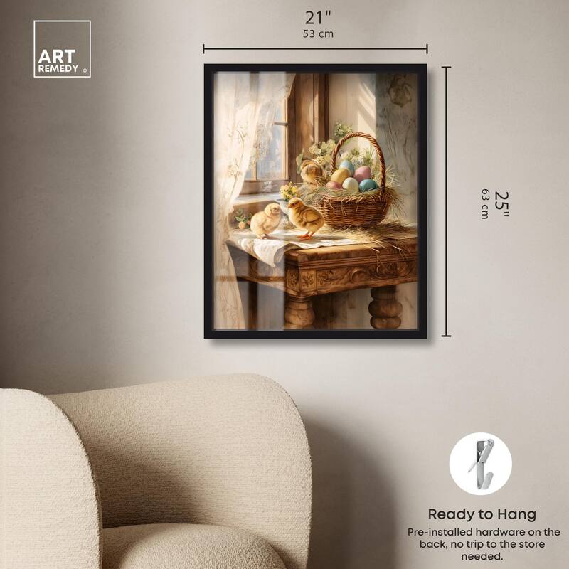 Easter Morn Shadowbox by Art Remedy