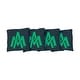 preview thumbnail 1 of 1, Arkansas Monticello Boll Weevils & Cotton Blossoms Black Cornhole Bags All-Weather Resin Filled