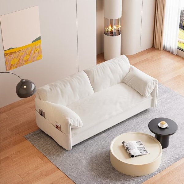 Couch with pull out queen bed clearance
