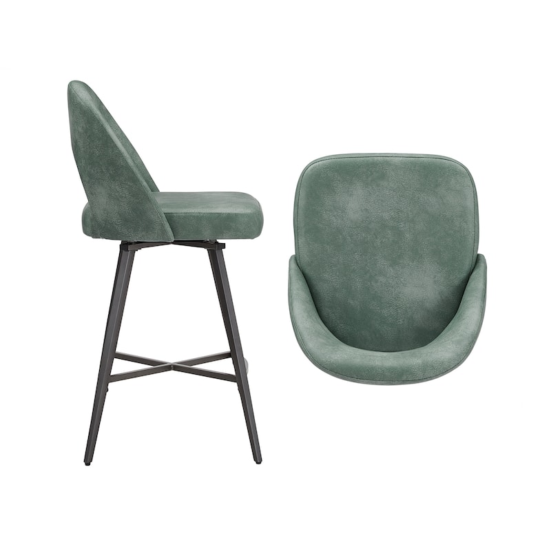 Vaduz Metal Swivel Stools (Set of 2)