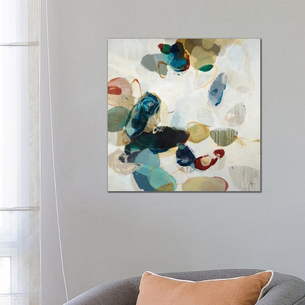 iCanvas "Stone Pattern II" by Randy Hibberd Canvas Print