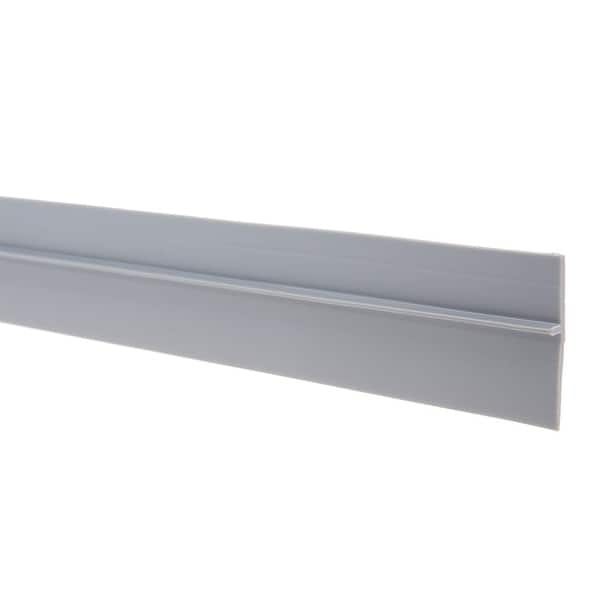 Shop Self Adhesive Door Bottom Sweep Gray Pvc 0 71 Inch