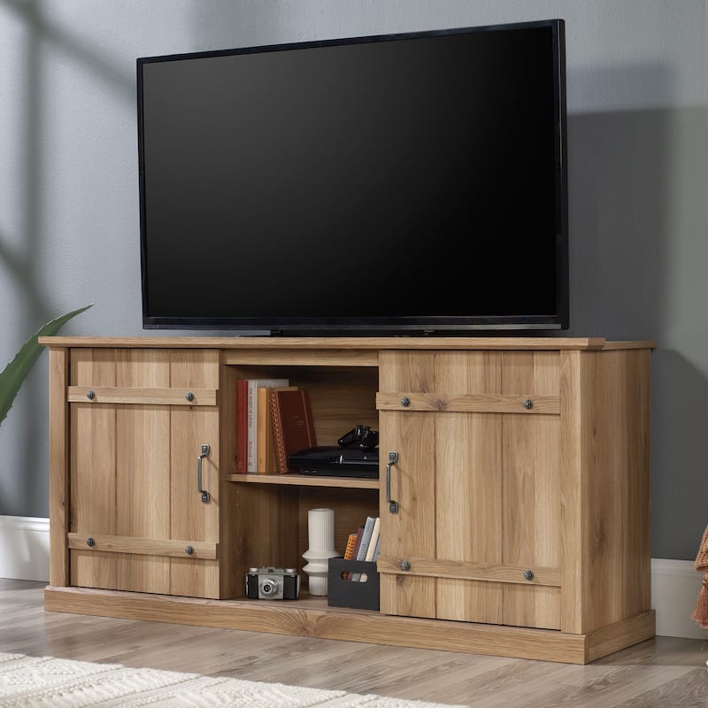 Credenza, For TVs up to 70", Brown finish,easy to assembly