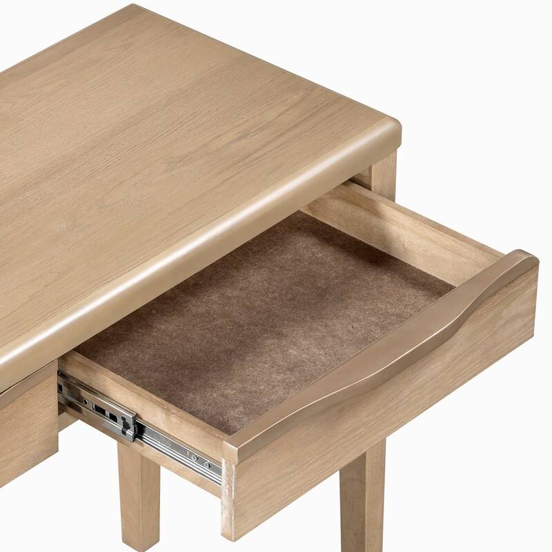 Farmhouse 60" Console Table,Entryway Table with 3 Drawers for Stylish Entryway Organization