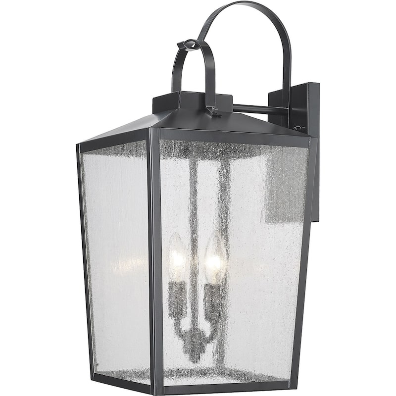 Millennium Lighting 42653 Devens 2 Light 22" Tall Outdoor Wall Sconce - Powder Coat Black