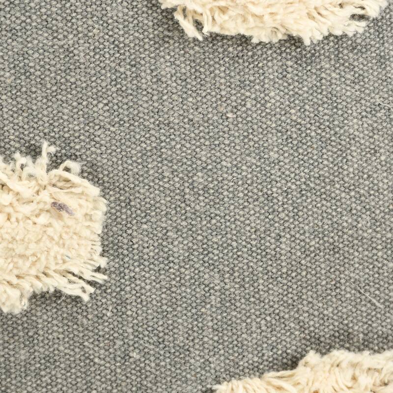 Sevita Zeal Light Pom-pom Cotton Throw Pillow, Set of 2