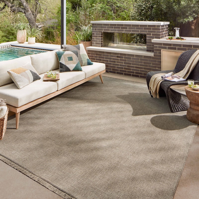 Alexander Home Dana Indoor / Outdoor Traditional Area Rug