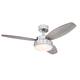 Option Brushed Nickel with Weathered Oak Blades