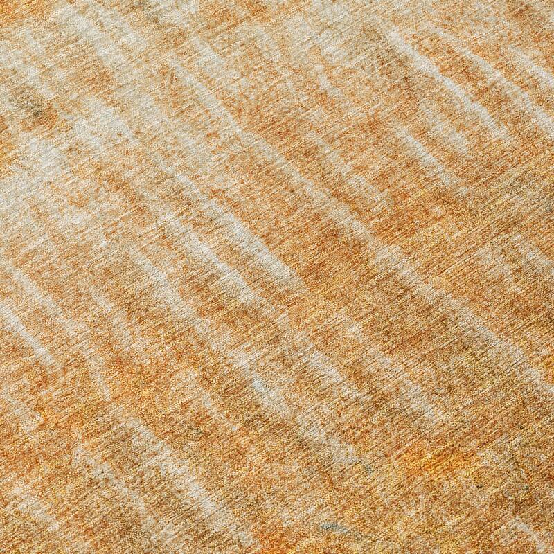 Machine Washable Indoor/ Outdoor Contemporary Ombre Chantille Rug