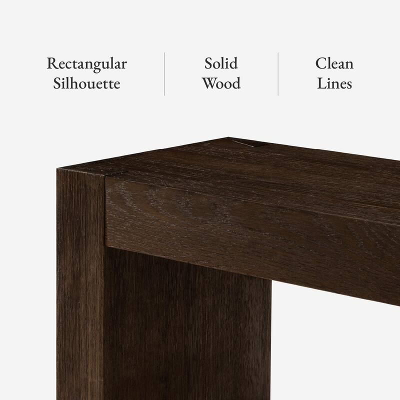 Maven Lane Zeno Wooden Bench