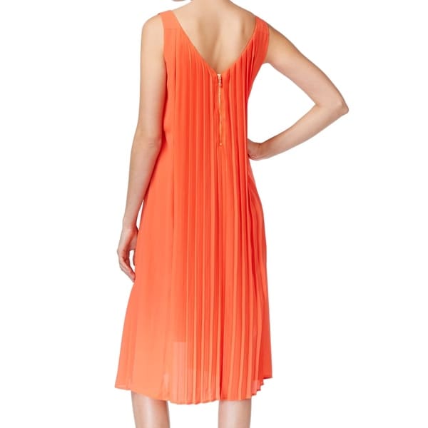 rachel roy orange dress