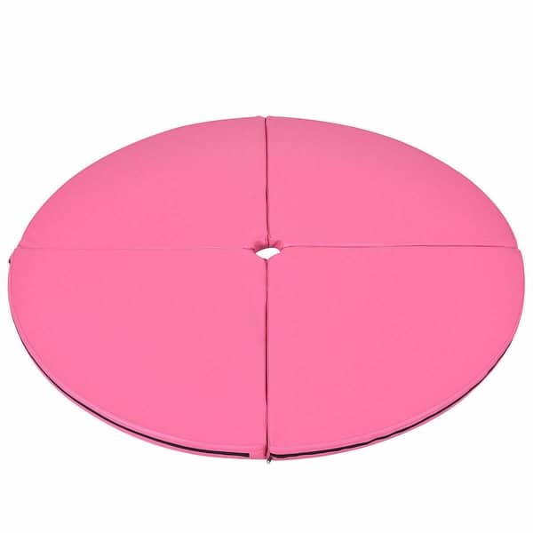 Shop Costway Foldable Pole Dance Mat Yoga Exercise Safety Dancing