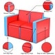 preview thumbnail 11 of 9, Gymax Multi-functional Kids Sofa Table Chair Set Couch Storage Box