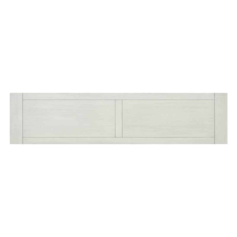 63" Long Console Table with Drawers and Shelf for Entryway