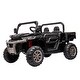 preview thumbnail 83 of 98, 24V Kids Ride-On Dump Truck, Remote Control, Realistic Dump Bed, Two-Seater, Ages 3-8
