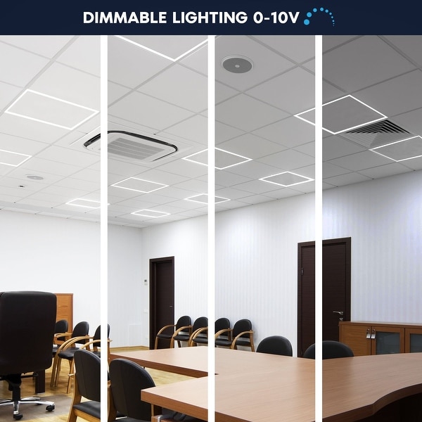 2x2 edge lit panel on sale